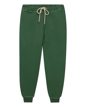 The Cropped Sweatpant. Solid -- Juniper