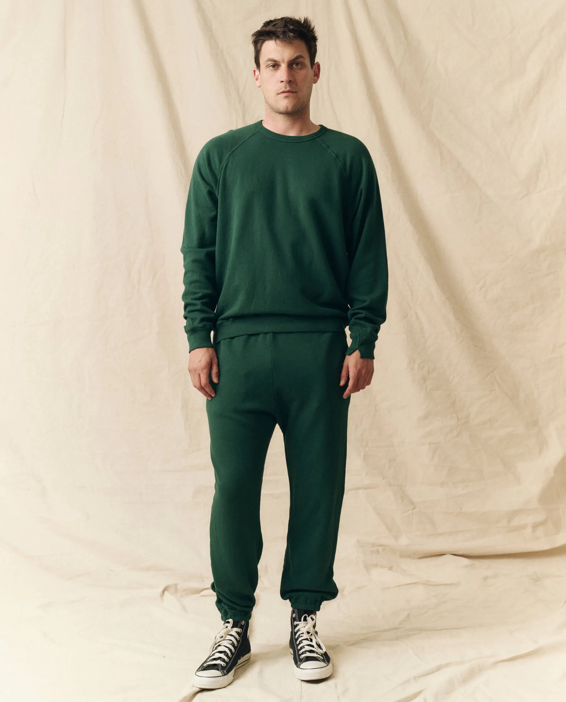 The Men's Stadium Sweatpant. -- Green Grove