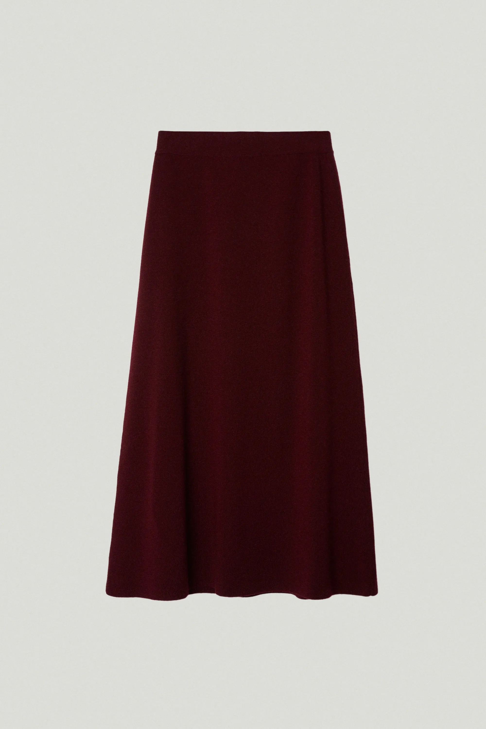 The Merino Wool Flare Skirt