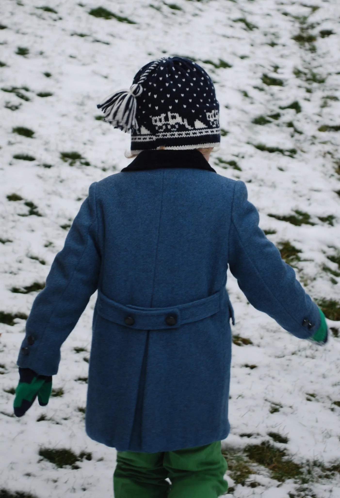 There Goes the Snow Plow! Hat Pattern (PDF) - Knitting Pattern by Phibersmith Designs