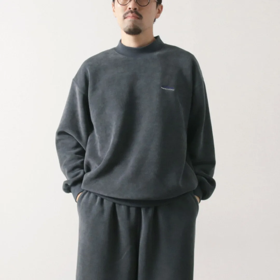 THOUSAND MILE / Knit Fleece Mock & Long Pants Setup