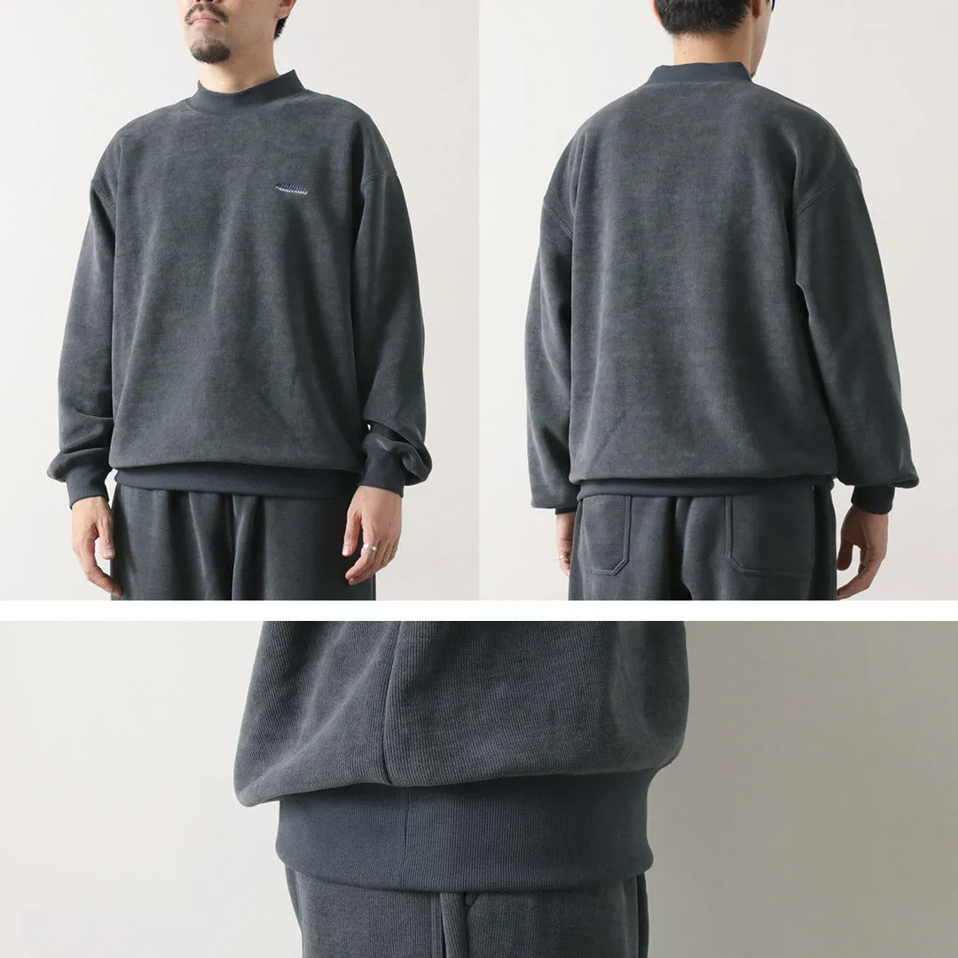 THOUSAND MILE / Knit Fleece Mock & Long Pants Setup