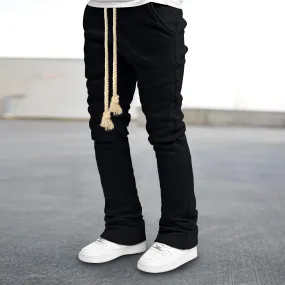 Tide Brand Braided Rope Fashion Straight Casual Sports Pants