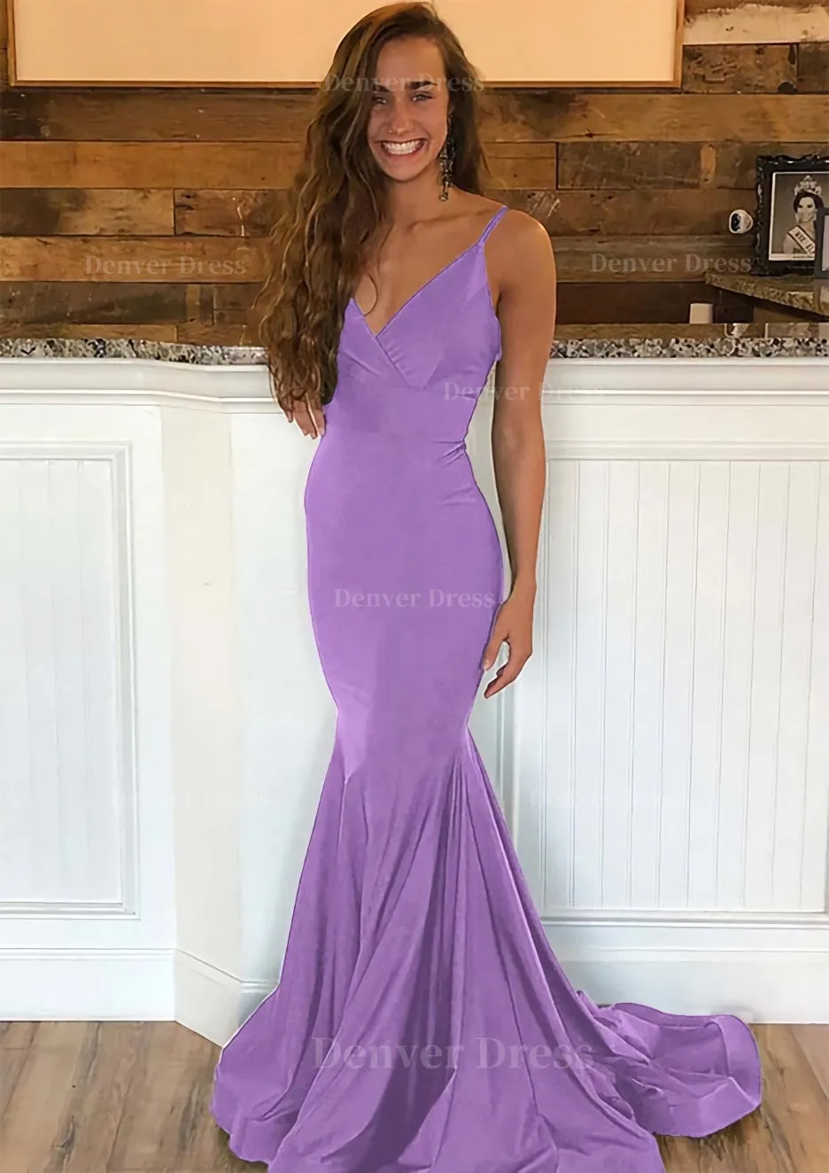 Trumpet/Mermaid Sleeveless Sweep Train Charmeuse Prom Dress With Pleated