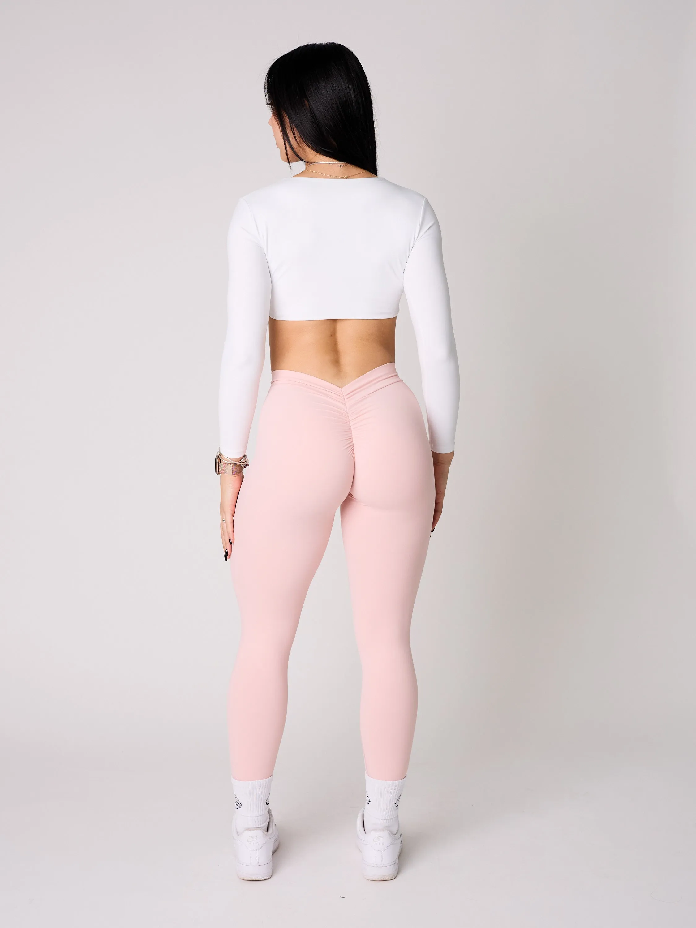 V Back leggings