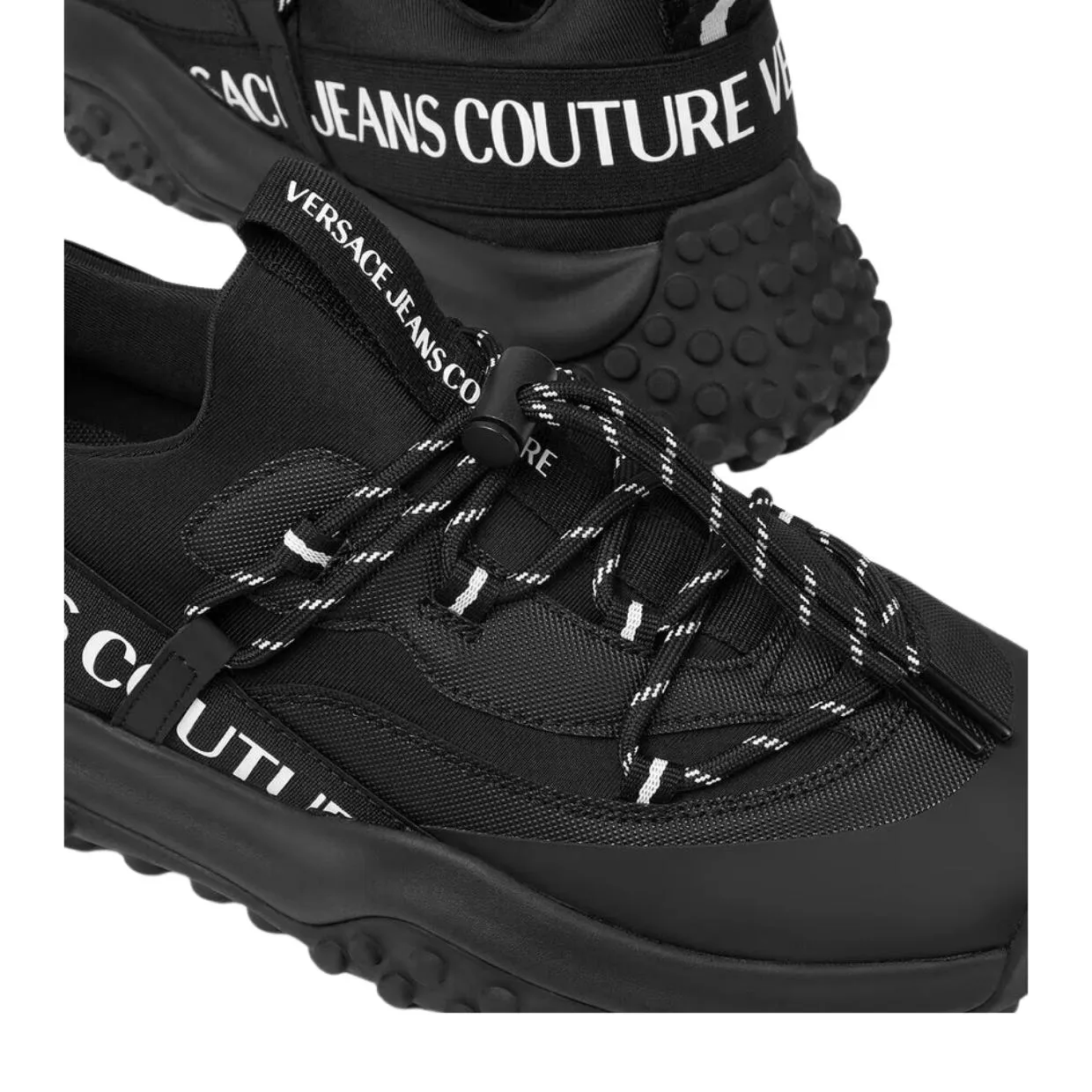 Versace Jeans Couture Hyber Black Trainers