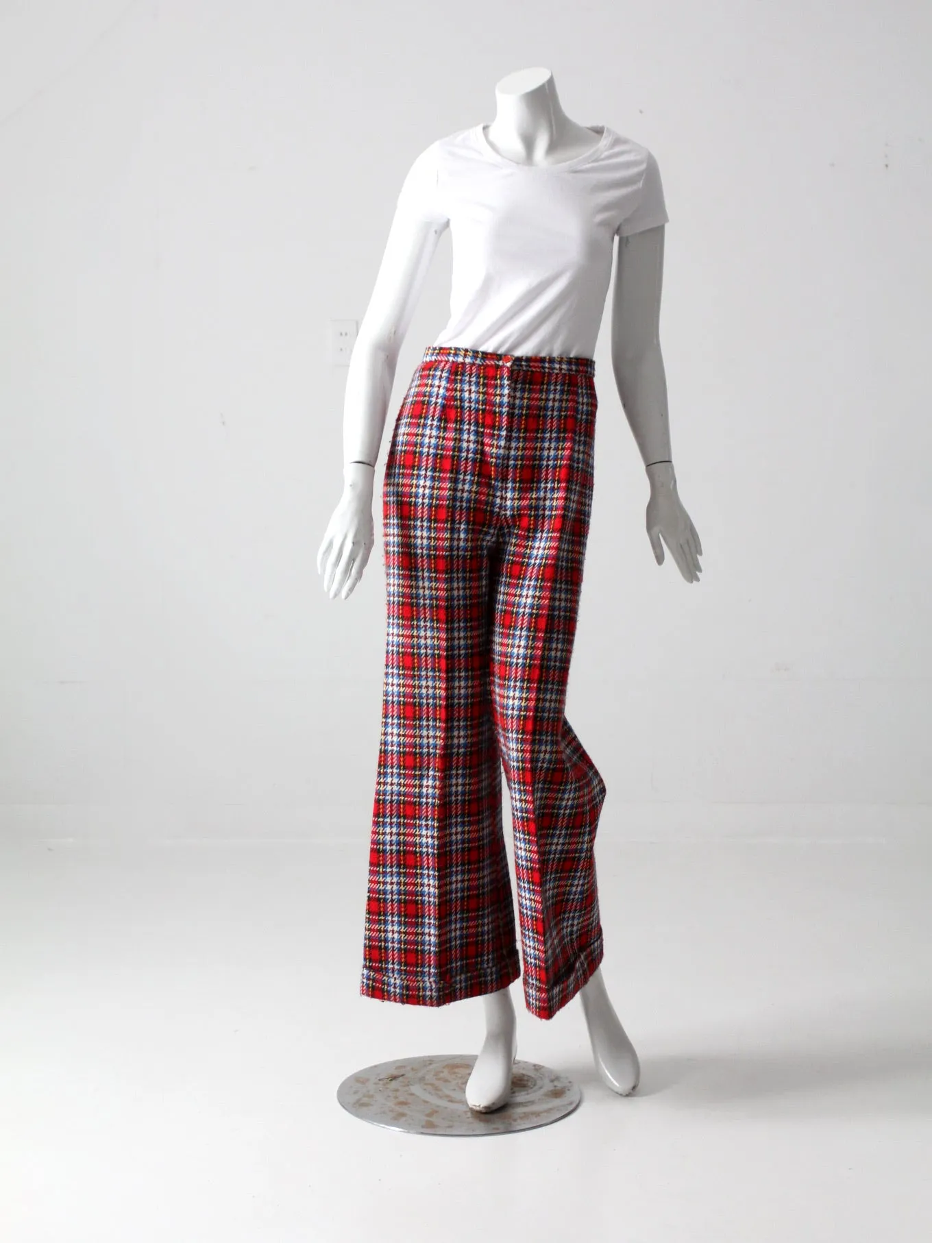 vintage 70s Bobbie Brooks plaid pants