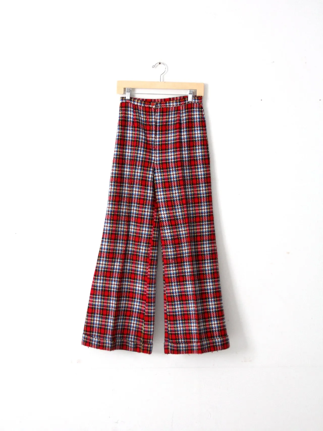 vintage 70s Bobbie Brooks plaid pants