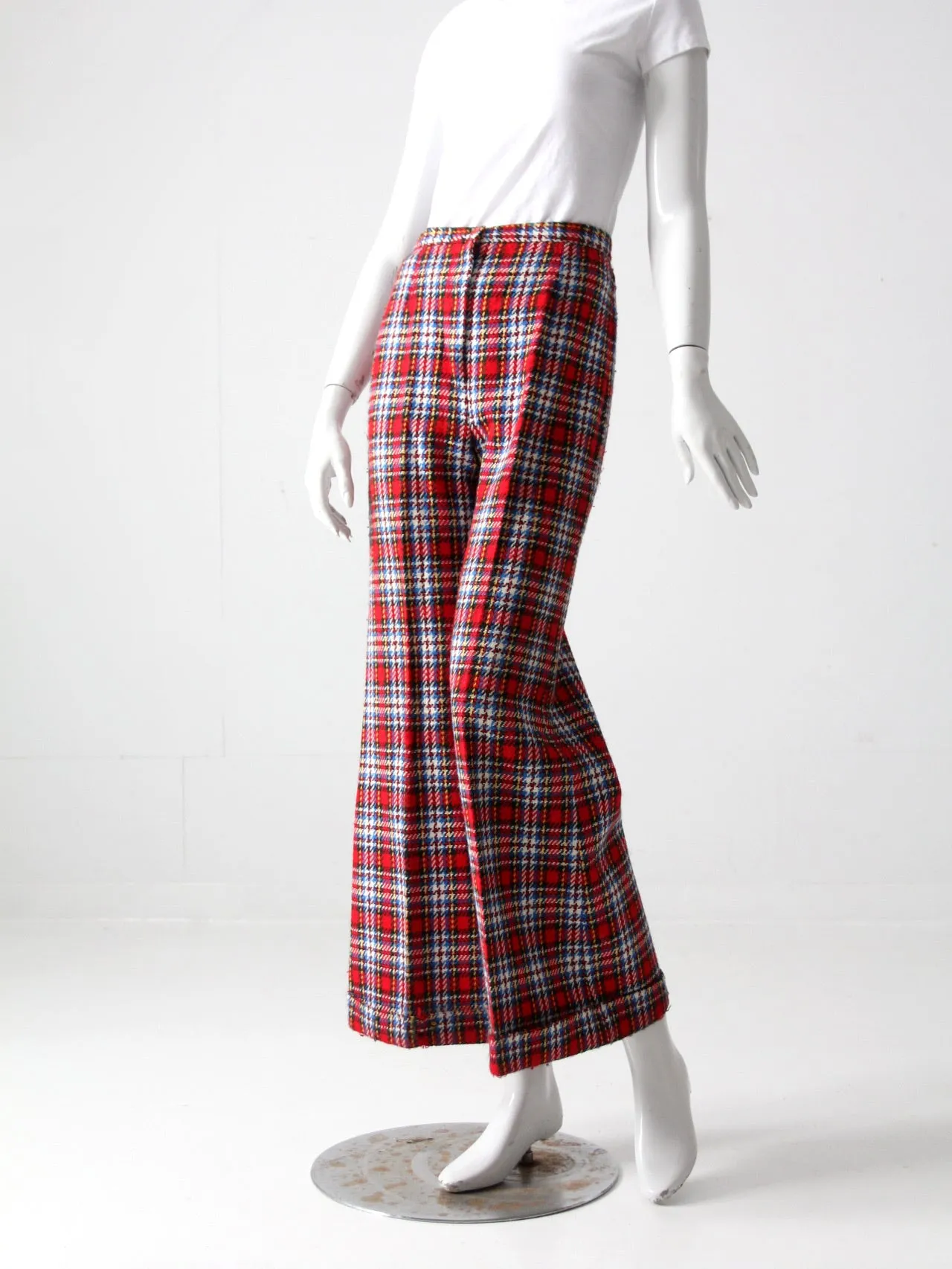 vintage 70s Bobbie Brooks plaid pants