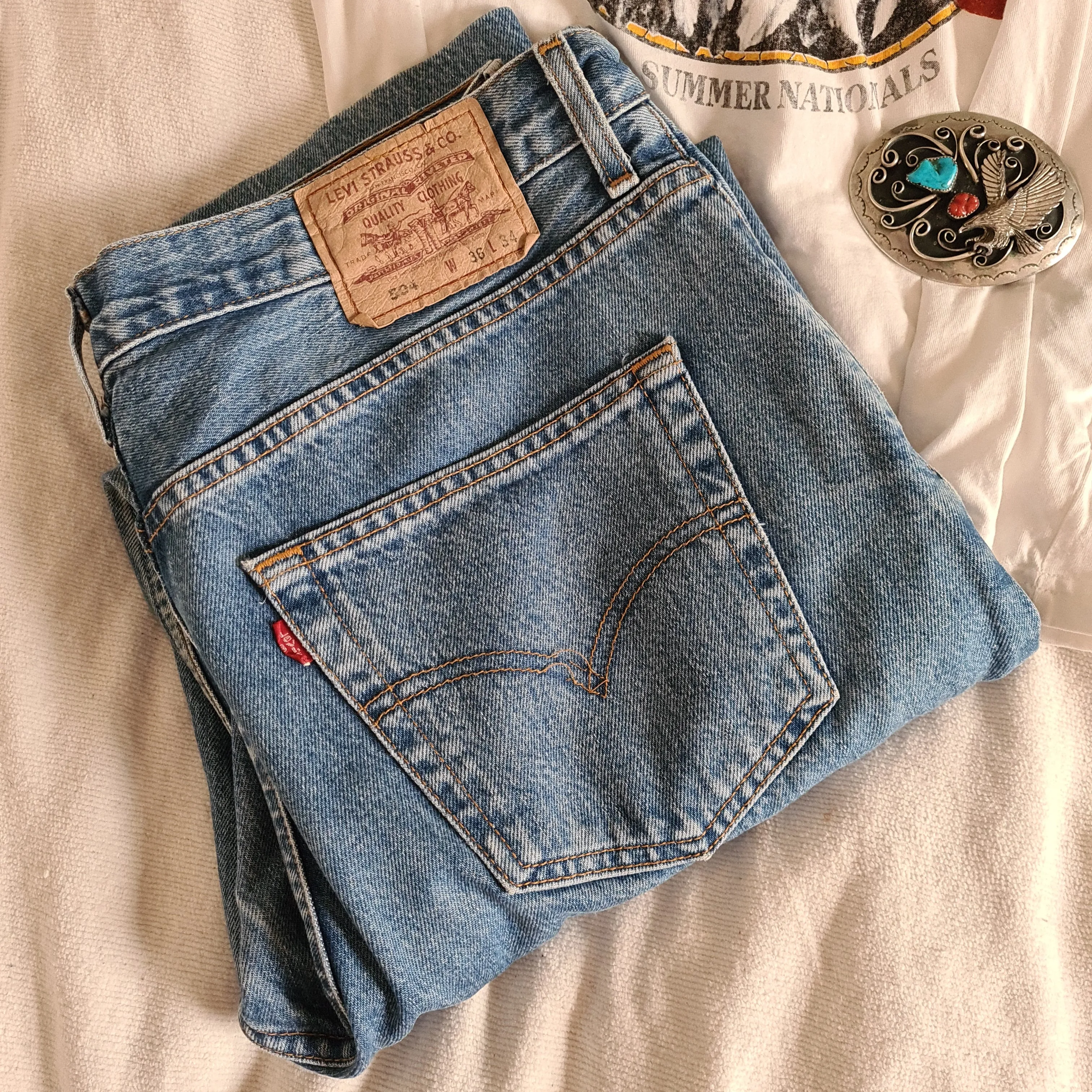 Vintage Levis Strauss 504 W36 x L33 Jeans