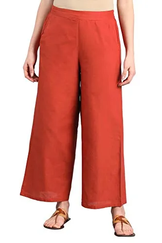 W for Woman Women's Pants (19FEW60234-211554_Red_L (12))