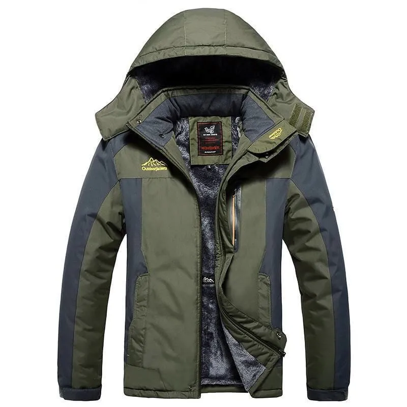 Winter Fleece Military Hiking Jackets For Men