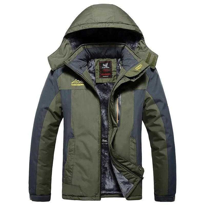 Winter Fleece Military Hiking Jackets For Men