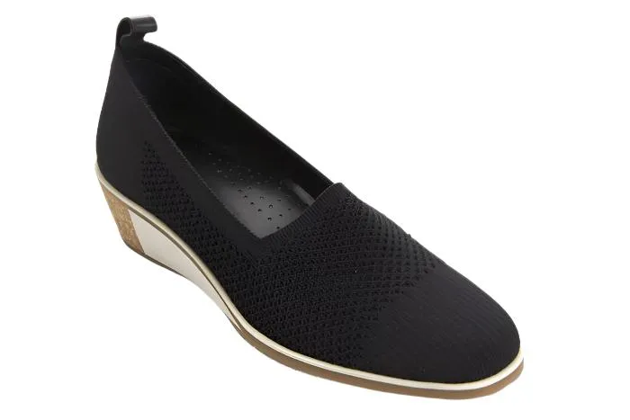 WOMEN'S VANELI GALEN WEDGE | BLACK KNIT STRETCH