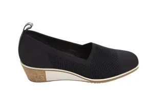 WOMEN'S VANELI GALEN WEDGE | BLACK KNIT STRETCH