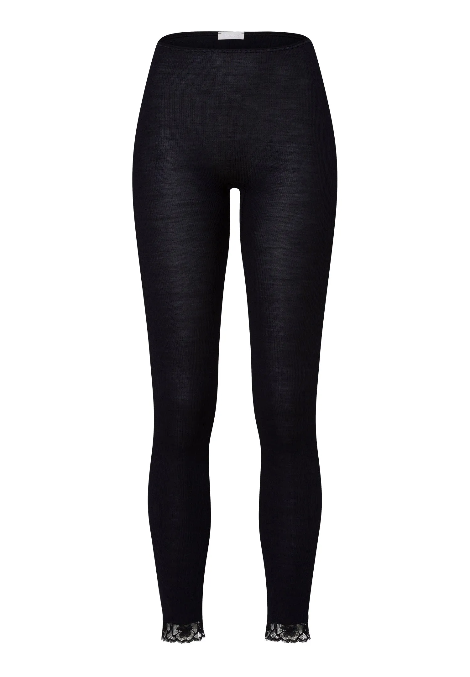 Woolen Lace Leggings | Black 70969-019