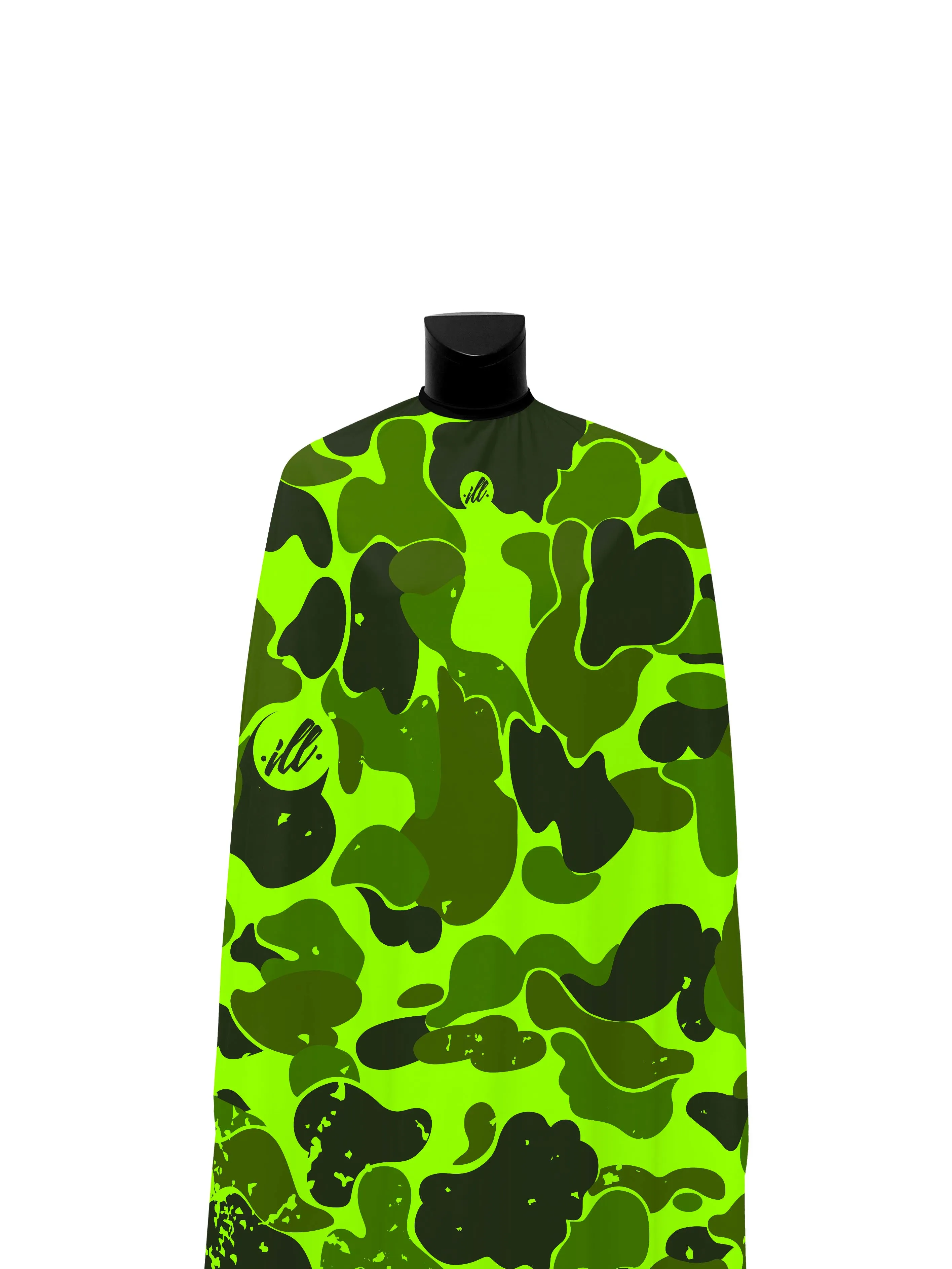 Yellow Green Camo PRO Cape