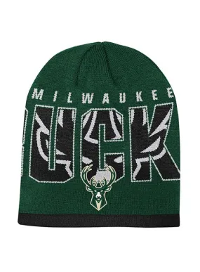 Youth Outerstuff Legacy Milwaukee Bucks Knit Hat